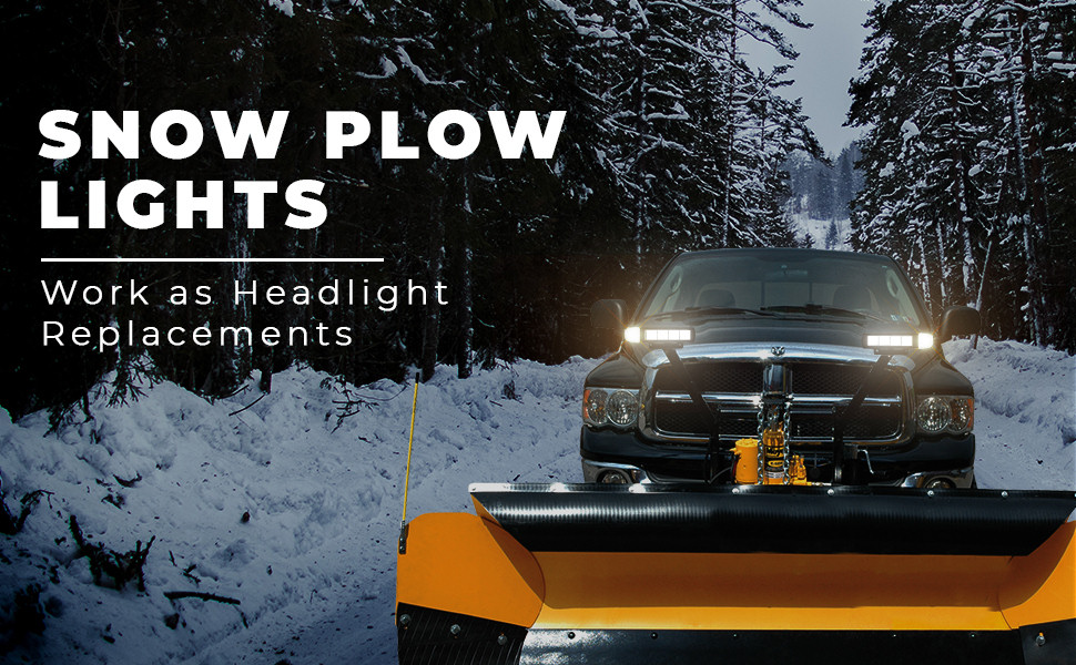 Abrams X Series Snow Plow Lights
