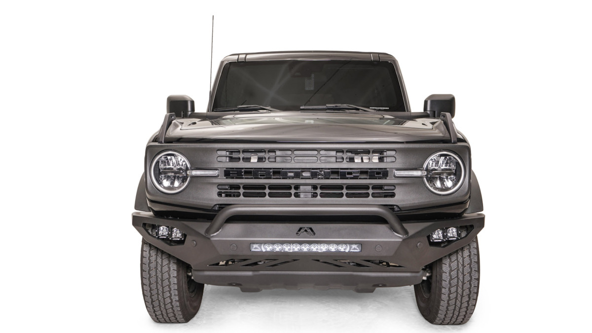 Fab Fours Ford Bronco Vengeance Front Bumper