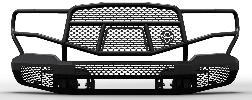 Ranch Hand Midnight Front Bumper With Grille Guard